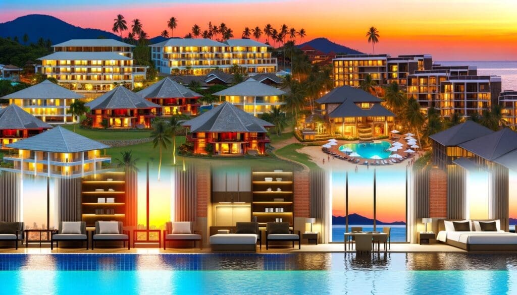 A traveler checking into a Marriott hotel using trust points